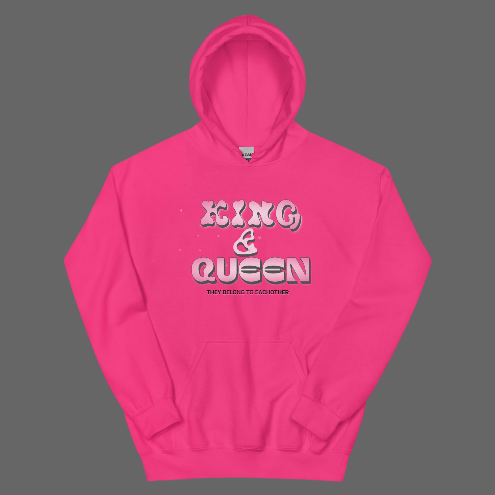 Unisex king & queen Hoodie